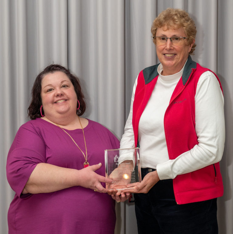 Lewis Presented with Prestigious AMWA President’s Award